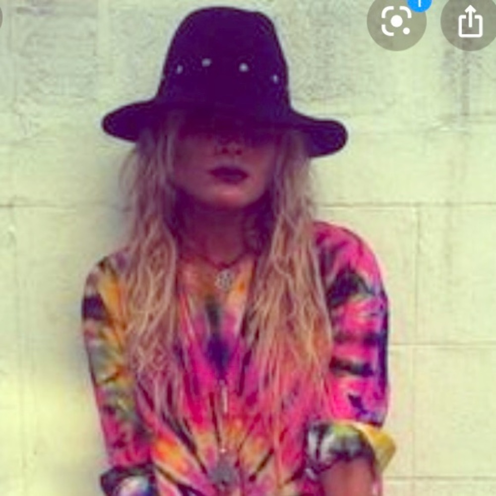 Rat & Boa Tie Dye Shirt Dress